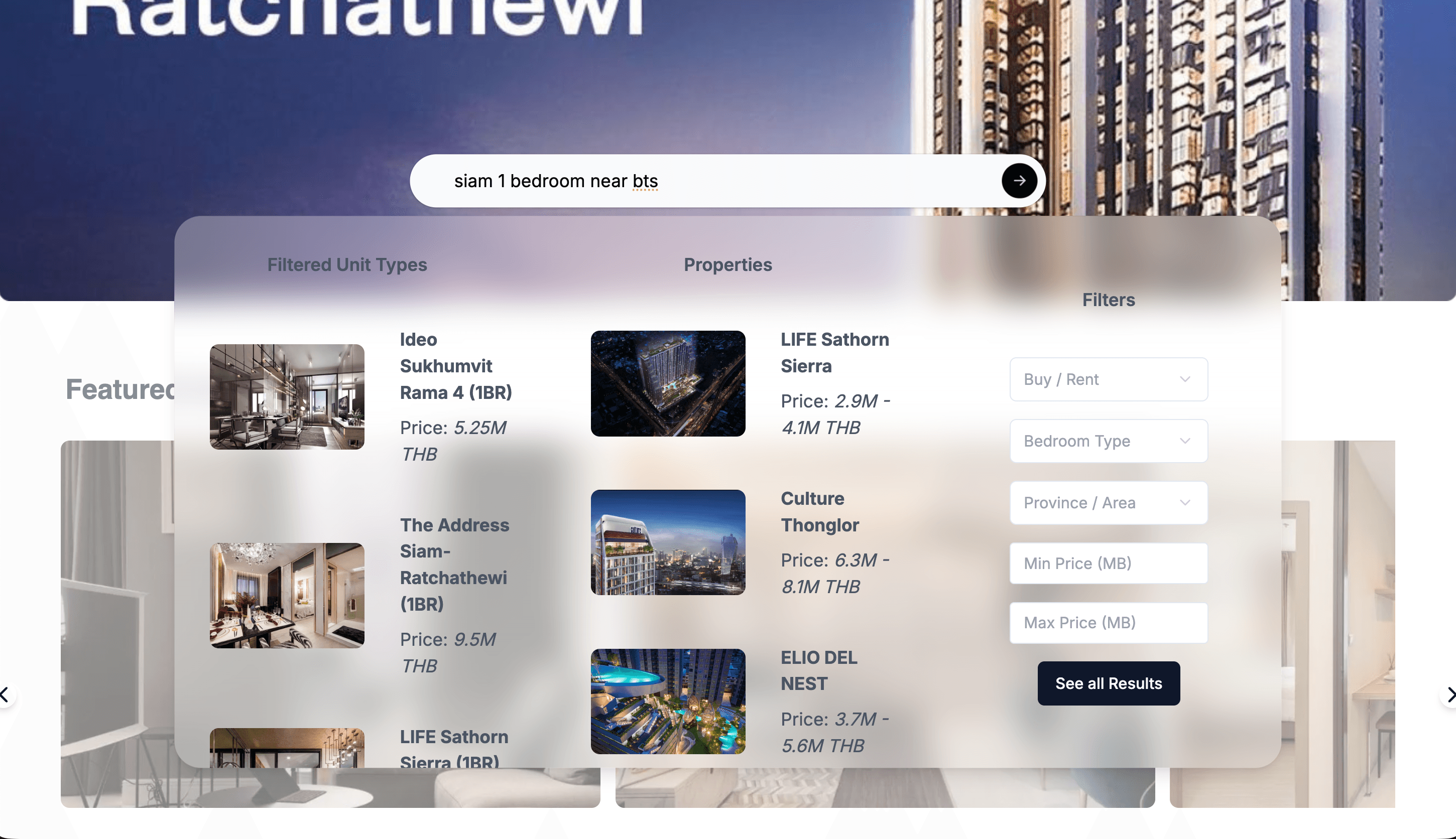 Dynamic Search and Proximity