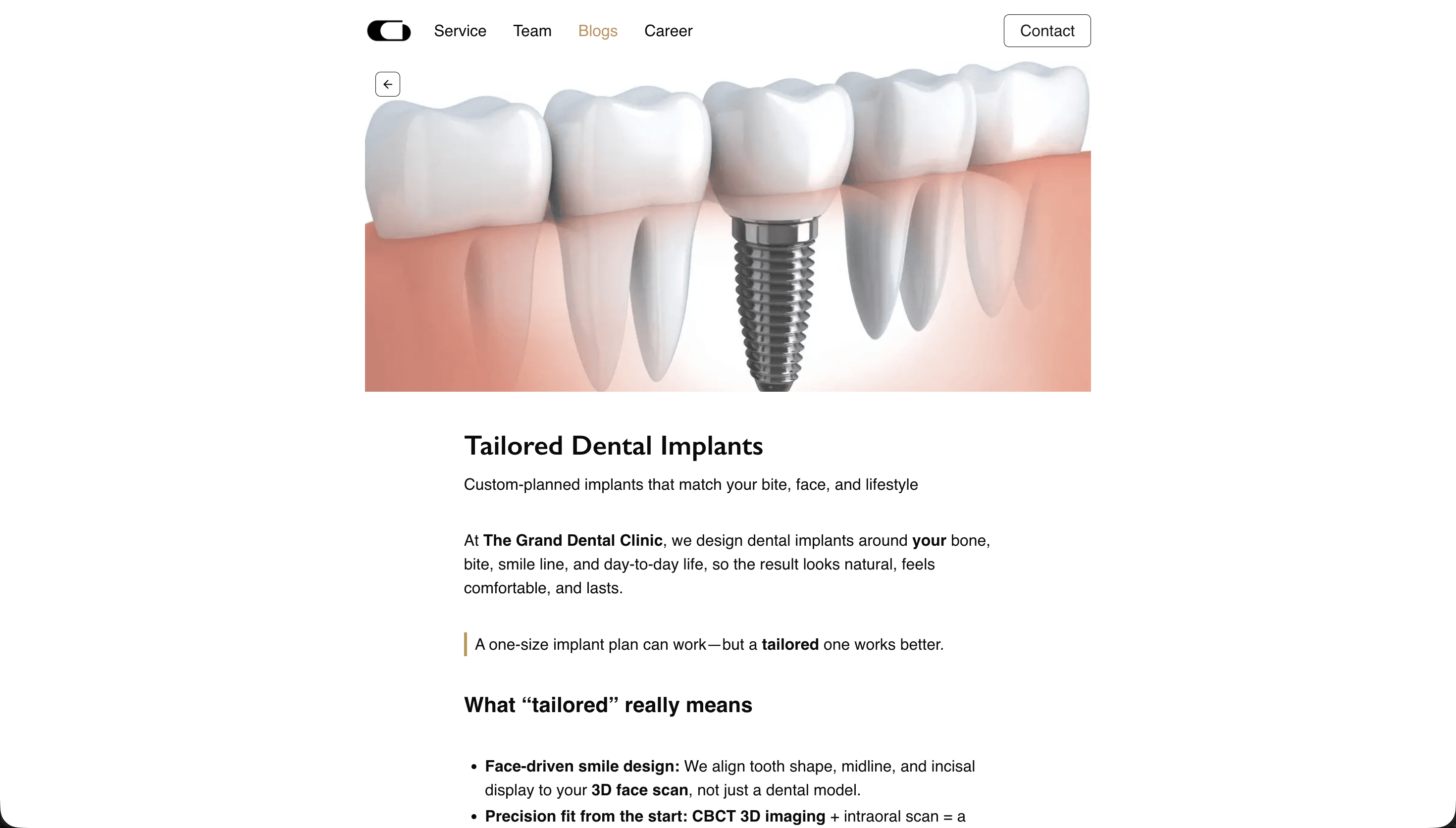 Educational Blog Engine
